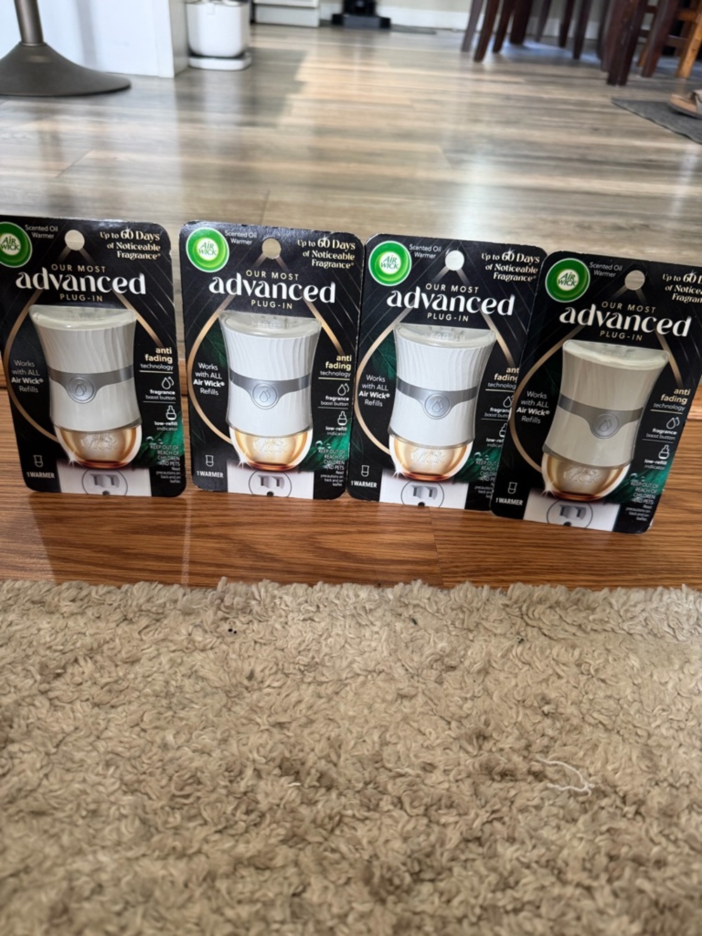 Air Wick Advanced Plug-In Air Freshener (Lot of 4)